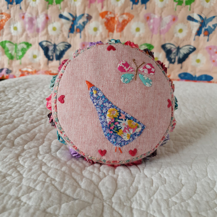 Gerty Goose Pin Cushion - PDF download